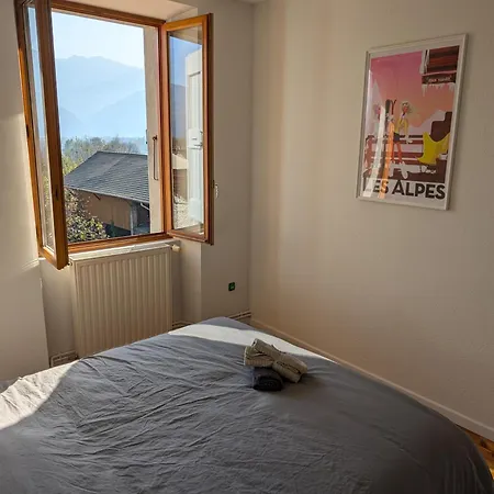 Appart 65M2 Avec 2 Chambres Dans Ferme Renovee - Parking Gratuit - Grande Vue Montagnes Montbonnot-Saint-Martin Extérieur photo