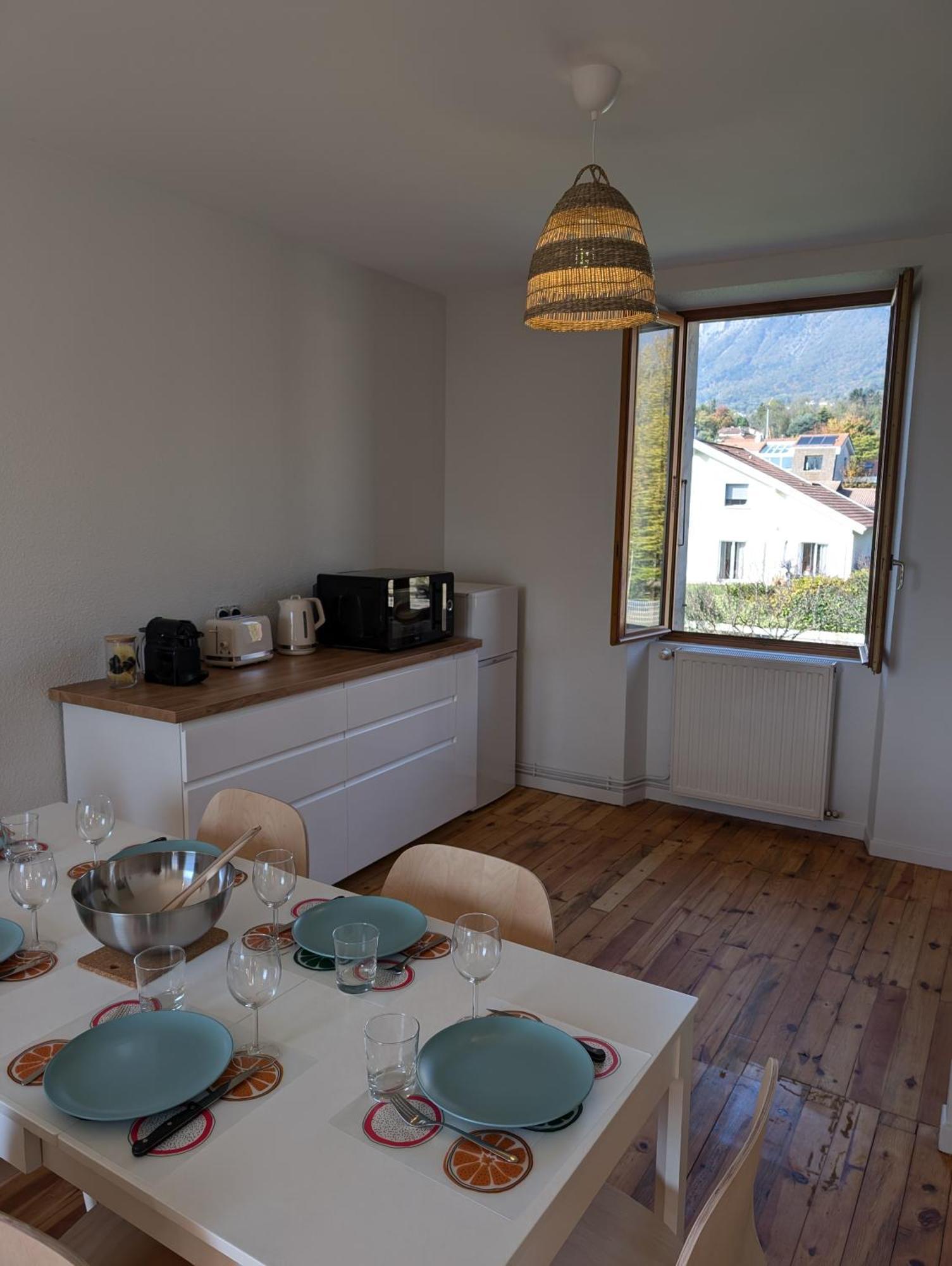 65m2 Avec 2 Dans Ferme Renovee - Parking Gratuit - Grande Vue Montagnes Montbonnot-Saint-Martin